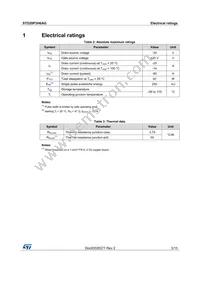 STD20P3H6AG Datasheet Page 3