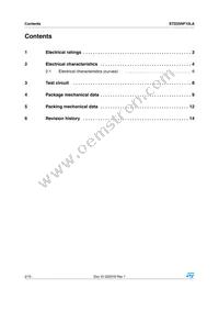 STD25NF10LA Datasheet Page 2