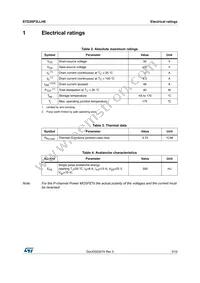 STD26P3LLH6 Datasheet Page 3