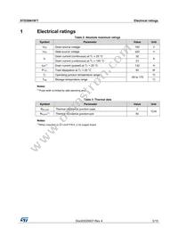 STD30N10F7 Datasheet Page 3