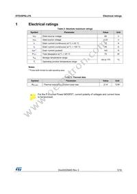 STD35P6LLF6 Datasheet Page 3