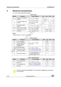 STD35P6LLF6 Datasheet Page 4