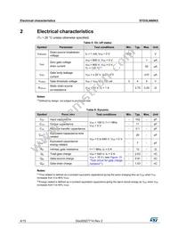 STD3LN80K5 Datasheet Page 4