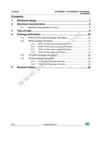 STD3NK80Z-1 Datasheet Page 2