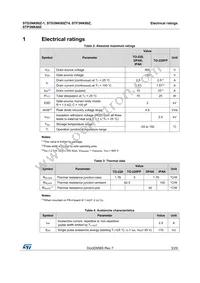 STD3NK80Z-1 Datasheet Page 3