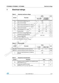 STD3NM60-1 Datasheet Page 3
