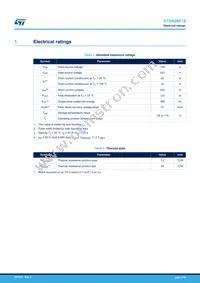 STD40NF10 Datasheet Page 2