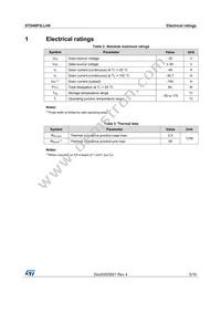 STD40P3LLH6 Datasheet Page 3