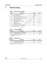 STD44N4LF6 Datasheet Page 3