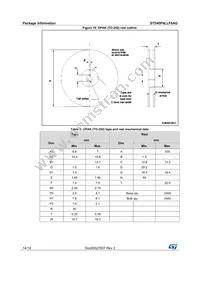 STD45P4LLF6AG Datasheet Page 14