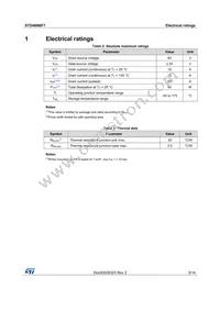 STD46N6F7 Datasheet Page 3