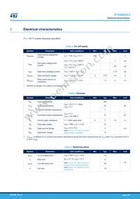 STD4N62K3 Datasheet Page 3