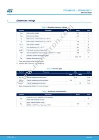 STD4NK50Z-1 Datasheet Page 2