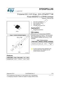STD52P3LLH6 Datasheet Cover