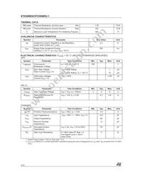 STD5NM50T4 Datasheet Page 2