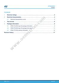 STD6N62K3 Datasheet Page 18