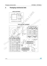 STD70N03L-1 Datasheet Page 14