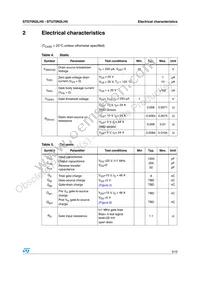 STD70N2LH5 Datasheet Page 3