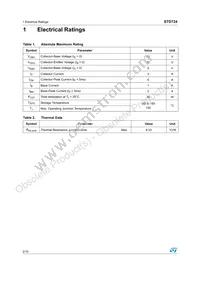 STD724T4 Datasheet Page 2