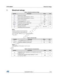 STD7LN80K5 Datasheet Page 3