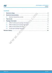 STD7N52K3 Datasheet Page 20