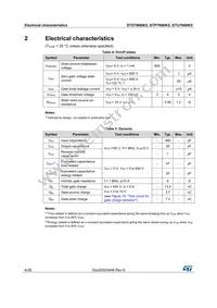 STD7N80K5 Datasheet Page 4