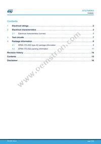 STD7N90K5 Datasheet Page 15