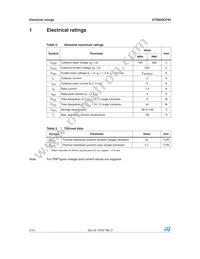 STD830CP40 Datasheet Page 2