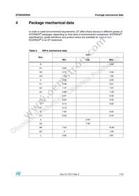 STD845DN40 Datasheet Page 7