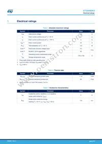 STD8N80K5 Datasheet Page 2