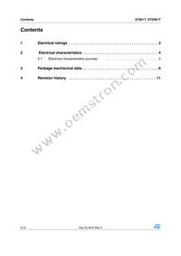 STD901T Datasheet Page 2