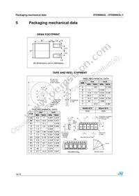 STD90N03L-1 Datasheet Page 14