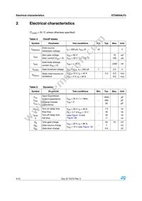 STD95N4LF3 Datasheet Page 4