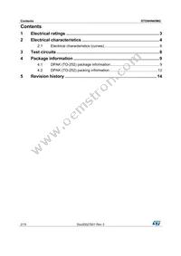 STD9HN65M2 Datasheet Page 2