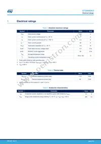 STD9N80K5 Datasheet Page 2