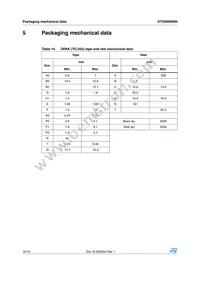 STD9NM50N Datasheet Page 12
