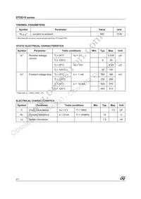 STDD15-05WFILM Datasheet Page 2