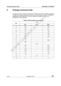 STDLED627 Datasheet Page 10