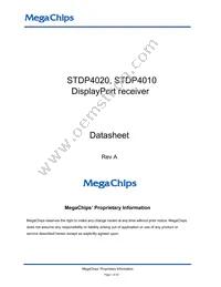 STDP4020AD Datasheet Cover