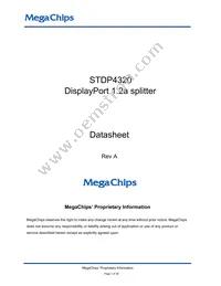 STDP4320BA Datasheet Cover