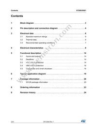 STDRIVE601TR Datasheet Page 2