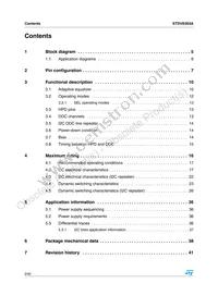 STDVE003ABTR Datasheet Page 2