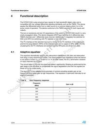 STDVE103ABTY Datasheet Page 12