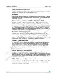 STE10/100A Datasheet Page 22