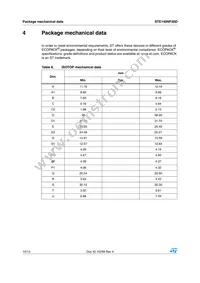 STE140NF20D Datasheet Page 10