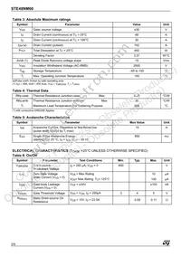 STE48NM60 Datasheet Page 2