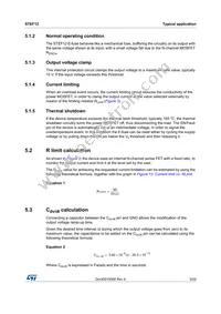 STEF12PUR Datasheet Page 9