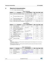 STF10LN80K5 Datasheet Page 4