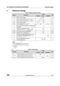 STF10N105K5 Datasheet Page 3