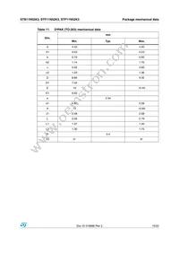 STF11N52K3 Datasheet Page 15